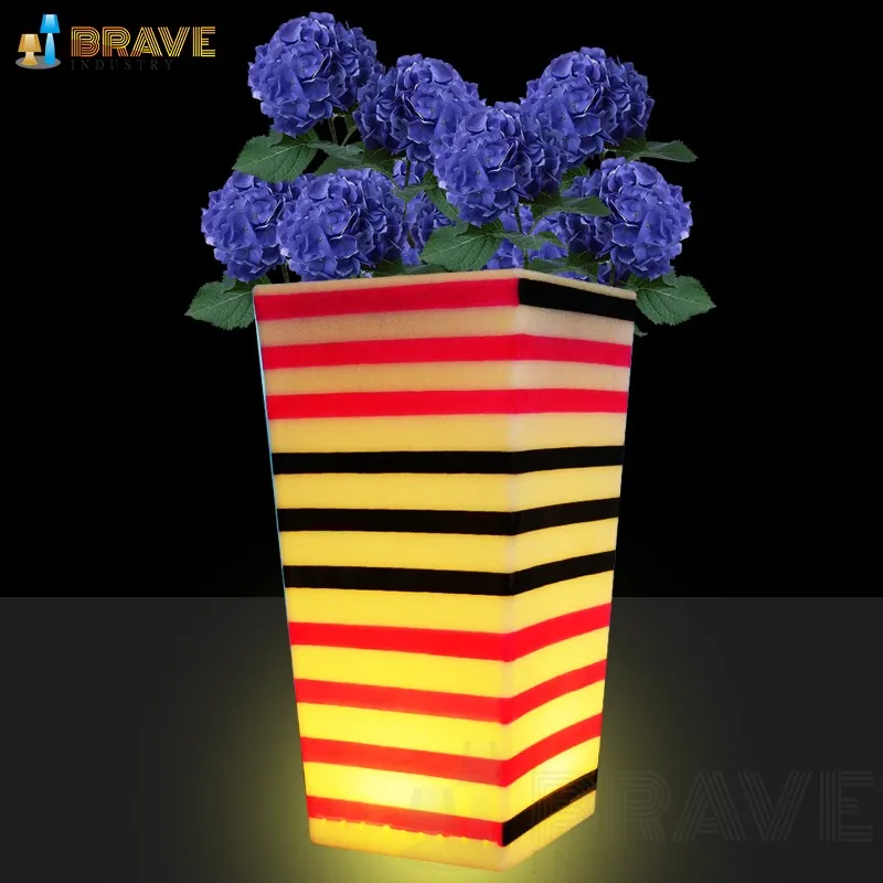 Outdoor Christmas Large Tree Decorative Lighted Led Flower Pots Buy