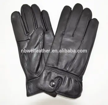 Ladies Soft Black Nappa Leather Glove 