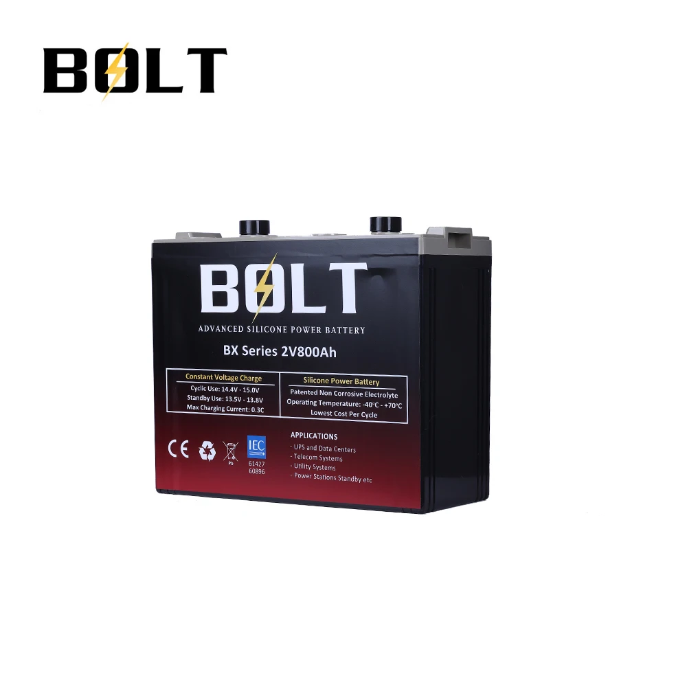 Bolt 2v 800ah Non Corrosive Electrolyte Advanced Battery For