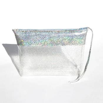 Download ARTGIMEN PU Clear Iridescent Glitter Metallic Leather ...