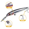 Saltwater fishing lures stainless steel bib deep diving lure big game marlin lures pike wobblers decoys pescar leurre