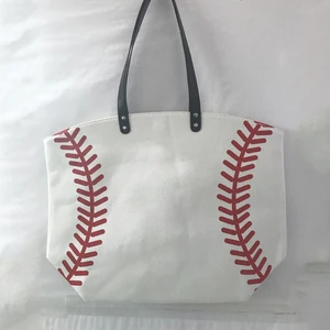 Whole Monogram Baseball Tote Bag
