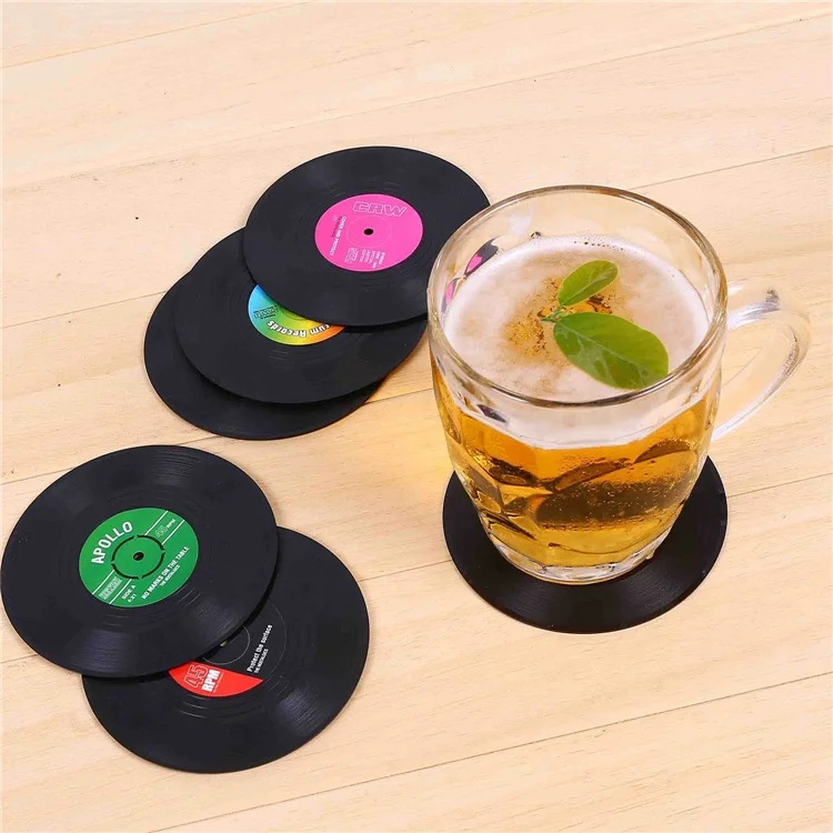 Wholesale Record Coaster Custom Vinyl Record Coaster Buy Vinyl Record
