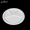 Disposable bagasse lunch box clamshell