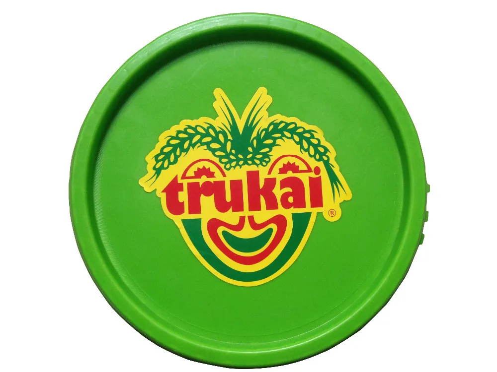 wholesale 2l plastic pail with lid and handle for food or