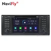 NaviFly PX30 7" 1DIN Android 9.0 Car DVD Radio Player for bmw E39 X5 E53 E54 stereo audio gps navigation multimedia IPS+DSP