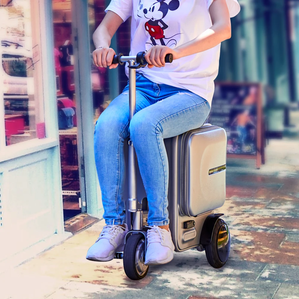 2018 New Product Smart Riding Luggage Scooter Buy Luggage Scooter