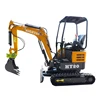 2 ton hydraulic excavator for sale gasoline engine mini excavator