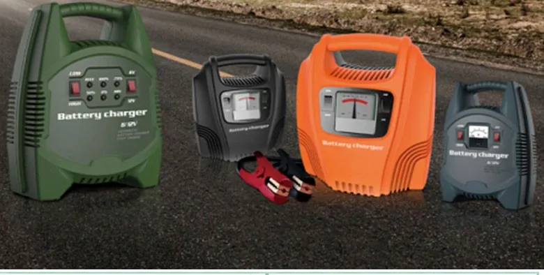 6AMP 12V Heavy Duty Vehicle Battery Charger Car Van Compact Portable Electric 6A