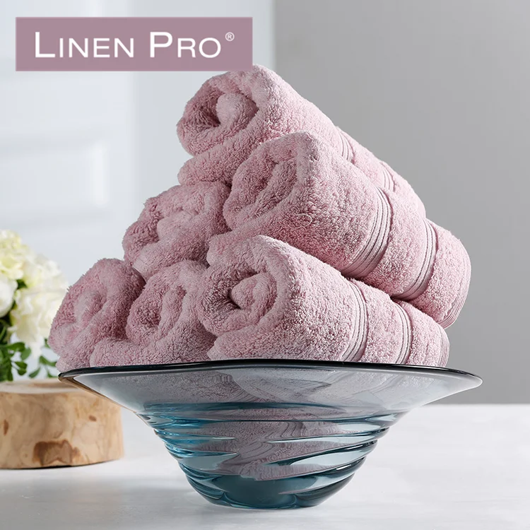 Hotel Balfour Pink Hand Towels,Hotel Game Bath Towel Set Luxury Hotel