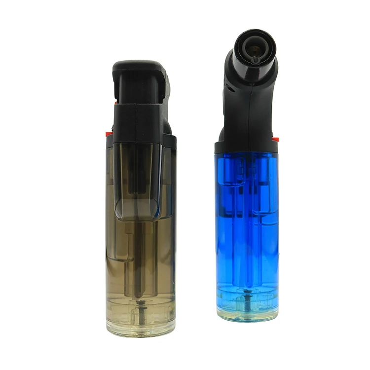 Single Flame Custom Blow Cooking Scorch Gas Butane Jet Torch Lighter