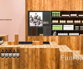 Commercial Furniture Essential Oil Branch Store Wall Display