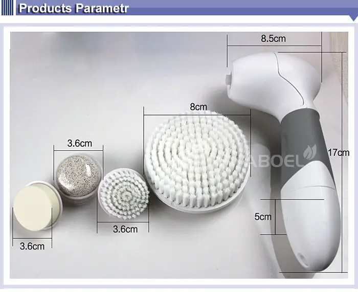 electric body exfoliator