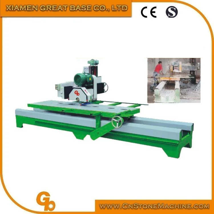 Manual Granite Marble Natural Stone Slab Cutting Machines Edge Cutter