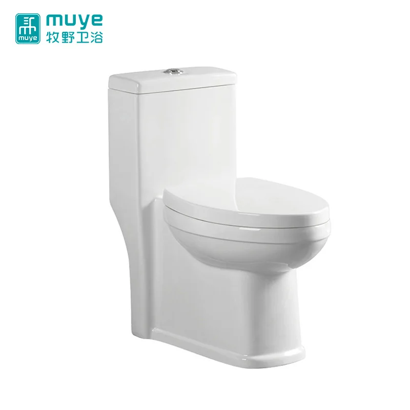 Современная керамическая для ванной санитарная посуда S Ловушка заподлицо клапан одна часть сифоничная wc, Туалет