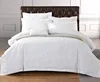 100% cotton 60*40S 173*120TC white sateen hotel quality bedding set hotel duvet cover quilt cover from NanTong factory