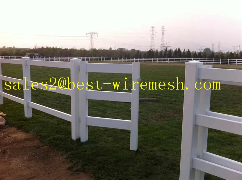 Pvc Ranch Rural Horse Fencing/plastic Horse Paddock Fence Buy Horse