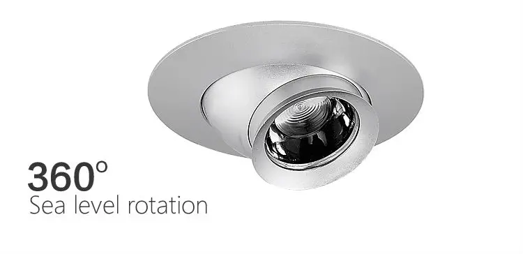 9w Ce Directional Led Recessed Light For Mobile Phone Cabinet 9w Ce Directional Led Recessed Light