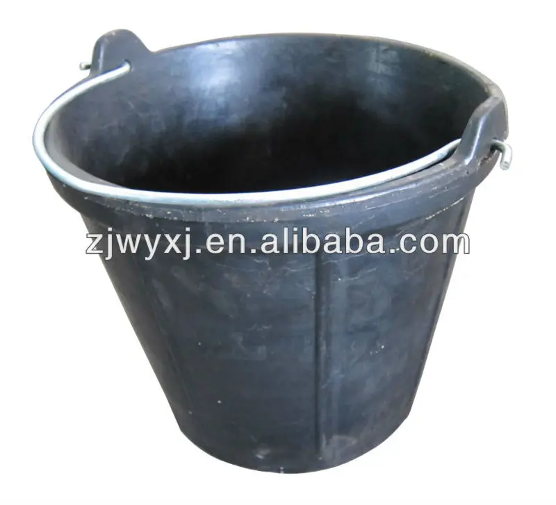 3gallon Agricultural Rubber Bucket With Steel Handle Buy Concretes