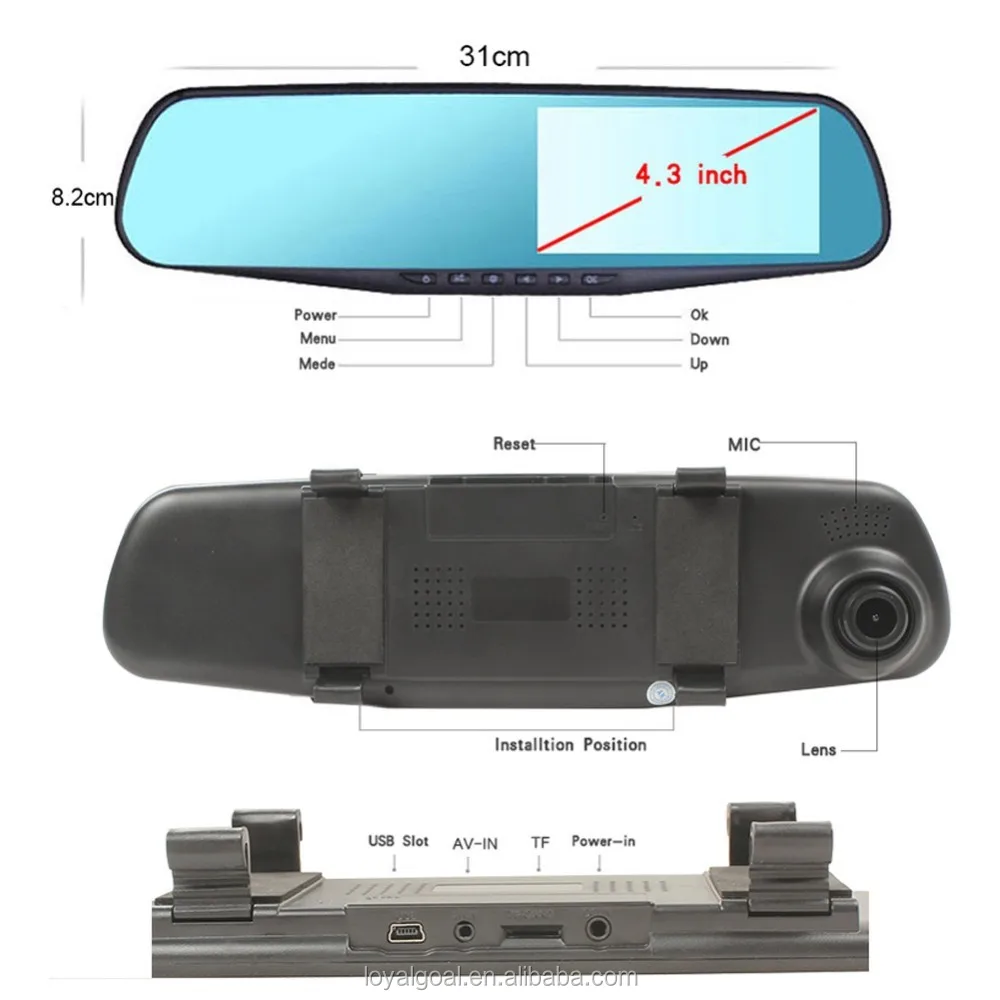 Rear view mirror видеорегистратор цена инструкция по применению