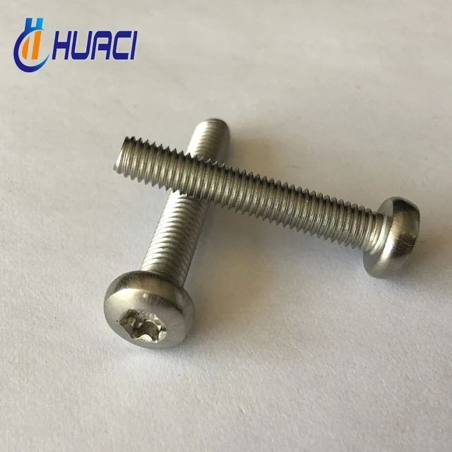 high tension 304 stainless steel six-lobe cheese head screw