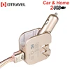 intertek wholesale multi function portable electronic dual usb wall charger car charger with usb micro car usb charger port