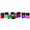 In stock Mini frost spray Glass Essential Oil Bottle With Insert 2CC Green rose blue read Samples Vials Orifice Reducer & cap