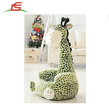 stuffed giraffe chair