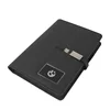 Personalized shaking light up customised logo power bank wireless charger custom notebook