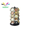 Coffee pagoda station more than 24 cool coffee capsule rack 360 degrees rotated antiskid base