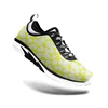 Wetland irregular shape pattern multilevel vision 3d jacquard mesh fabric shoe upper made of folding resistant monofilament