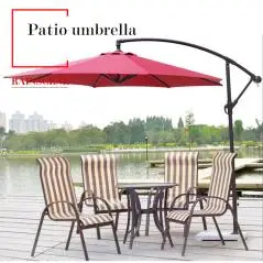 GU-01 swimming pool hanging banana cantilever patio umbrella