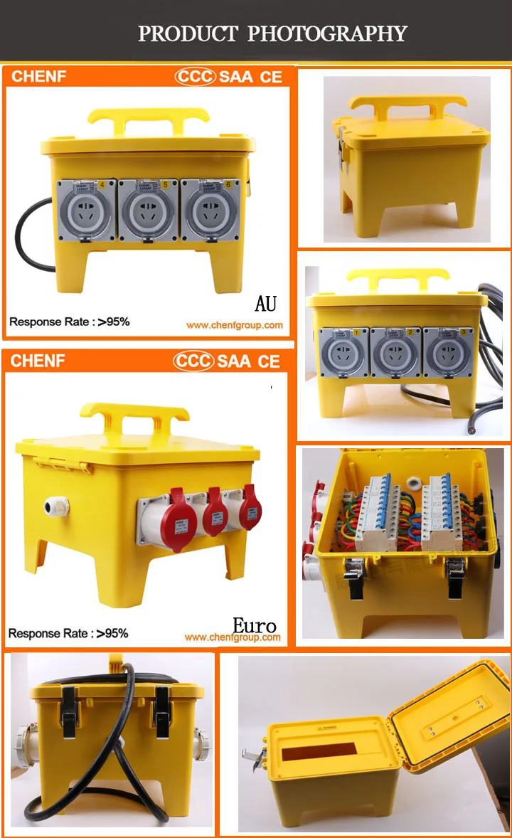 Ip67 Waterproof Outdoor Combination Socket Portable Power Industrial ...