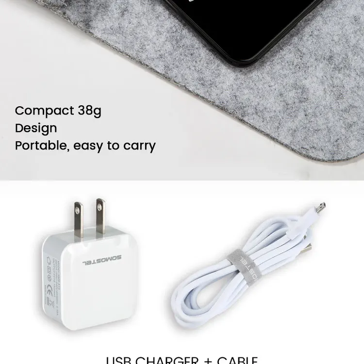 Universal 10W cell phone Charger Pad for Iphone 8 8s X for note4 s6 s7 AU Plug Fast Charging usb Travel adapter Wall Charger