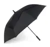 210T ultra-high density micro-weave fabric Auto Open Windproof Golf Umbrella Large Size