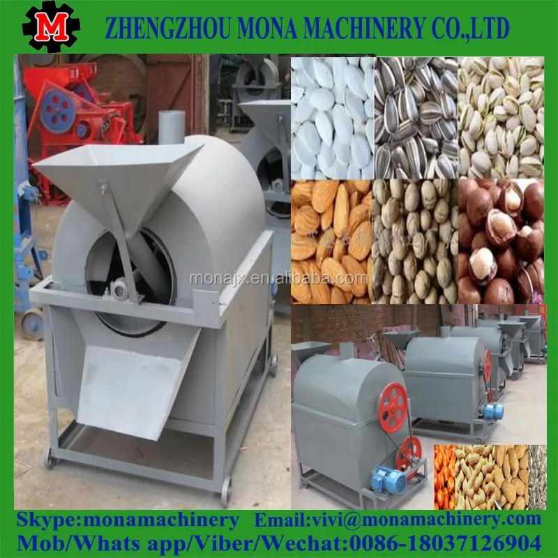 Commercial Roaster/ Frying Machine/sunflower Seeds Drum Roaster For