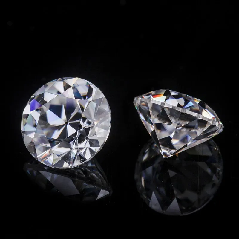 White Moissanite Loose Wholesale 1.50ct Old European Cut Loose