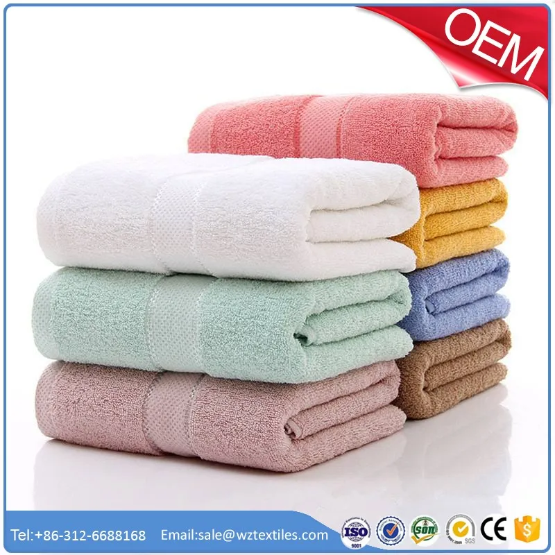 Luxury Oeko Tex Thick Cotton Bath Towel With Customized Logo - Buy ...