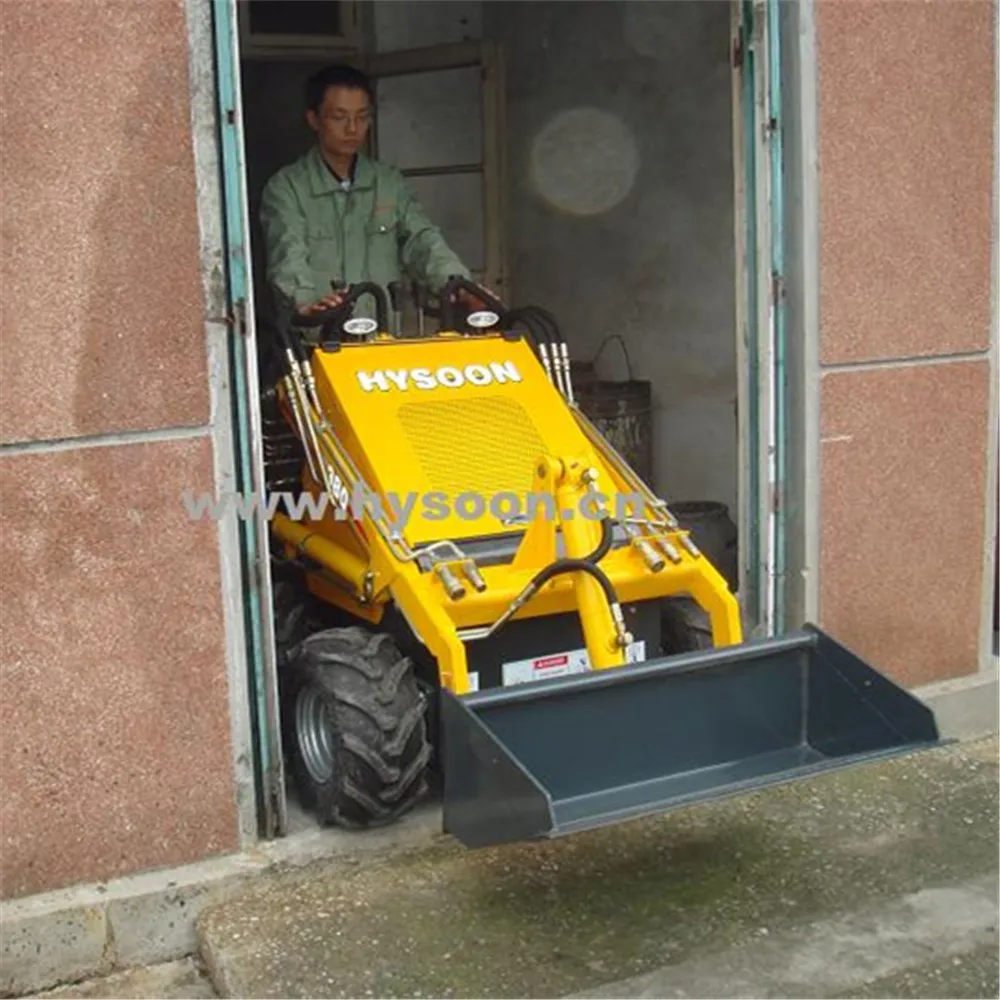 Taian Hysoon compact skid steer loader like Toro Dingo