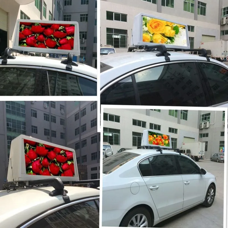 Outdoor P5 Led Taxi Roof Top Advertising Display,Good Price Wholesale