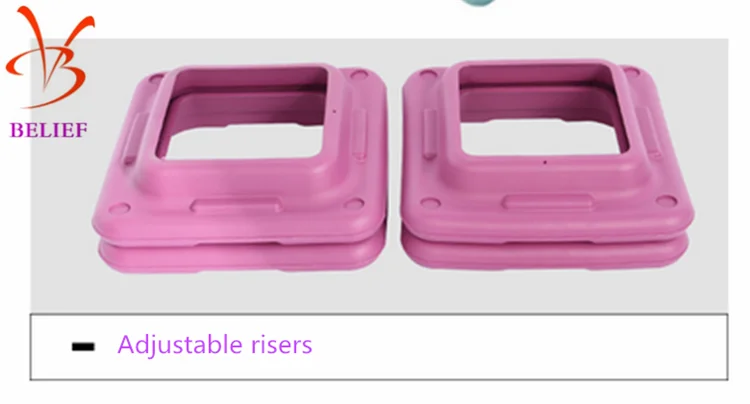 adjustable aerobic step platform