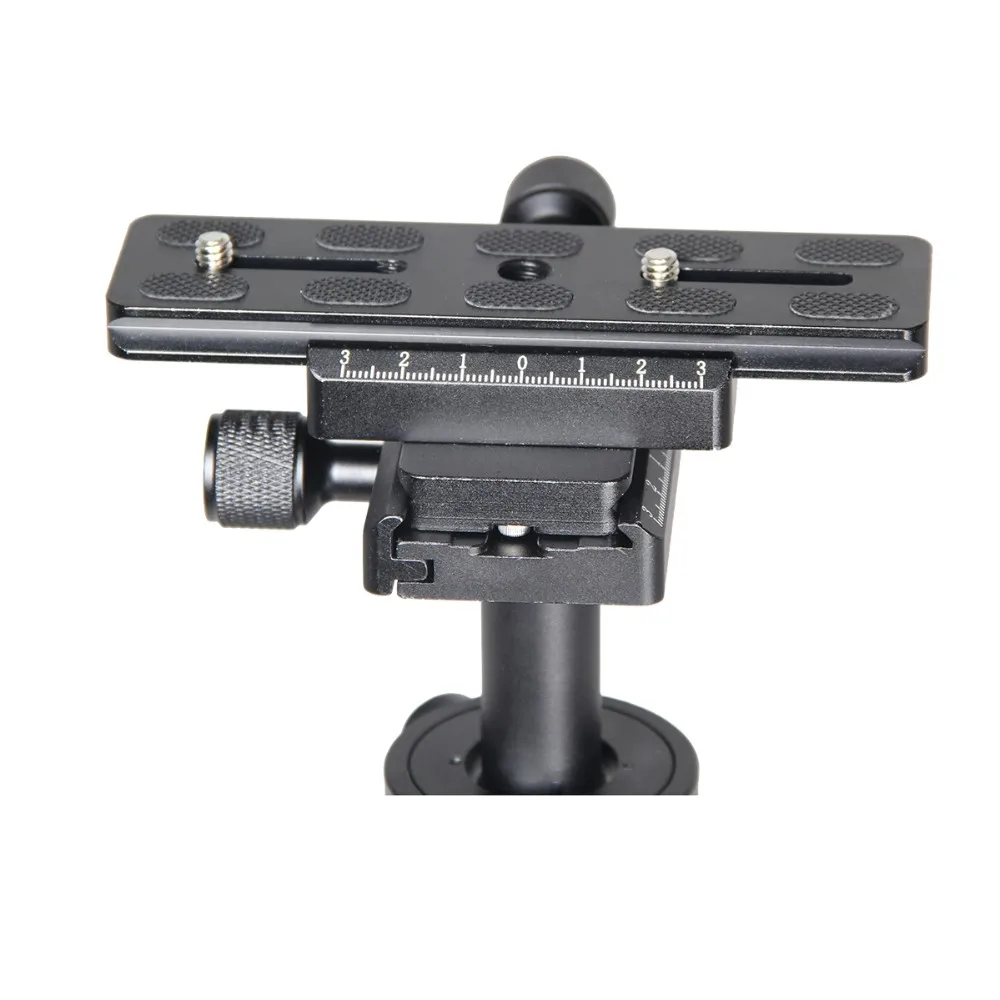 YELANGU S60N Black Wholesale dropshipping Aluminum Handheld Black Stabilizer for Camcorder DV Video Camera DSLR