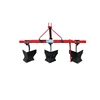 Agricultural farmland Four-wheel tractor mounted ditching and ridging machine 3 rows 2 ridges