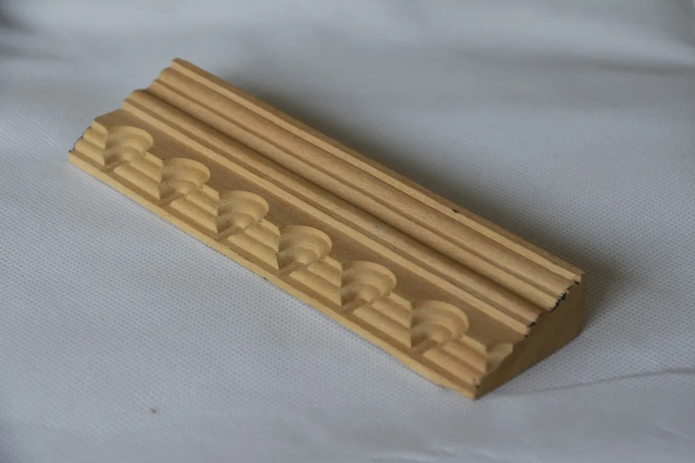 recon carved wood mouldings for construction,decoration/angular line/quad wood moulding