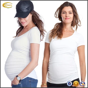 blank maternity shirts