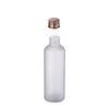 luxury cosmetic packaging 250ml frosted face toner bottle plastic bottle 250ml