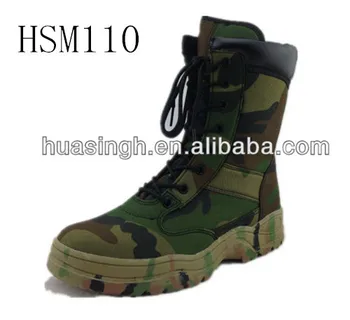 canvas commando boots