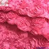 Clearance sale 3d rose cording flower lace fabric, ice cream-like flower design lace CL63034