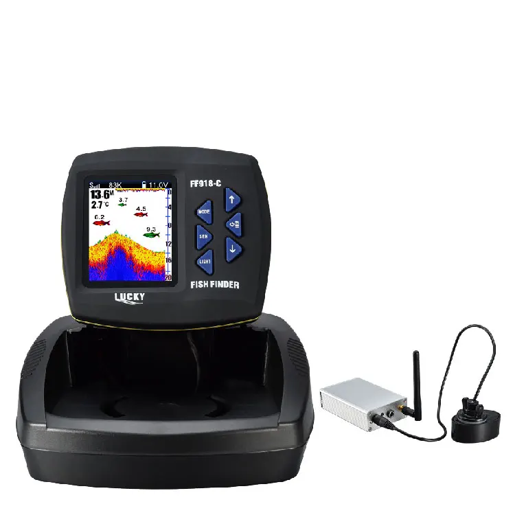 rc bait boat with fish finder