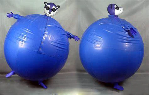 blow up ball suits